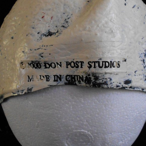 Don Post Studios Full Face Mask Scary Bloody Demon Adult Mask 2000 - Picture 7 of 8